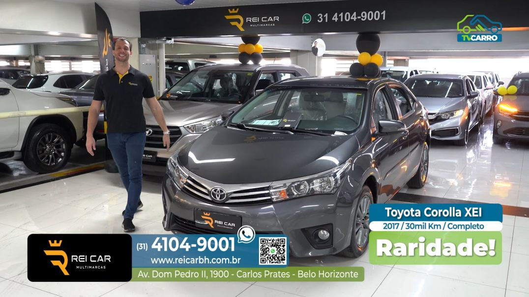 REI CAR - TOYOTA COROLLA XEI 2017 COMPLETO