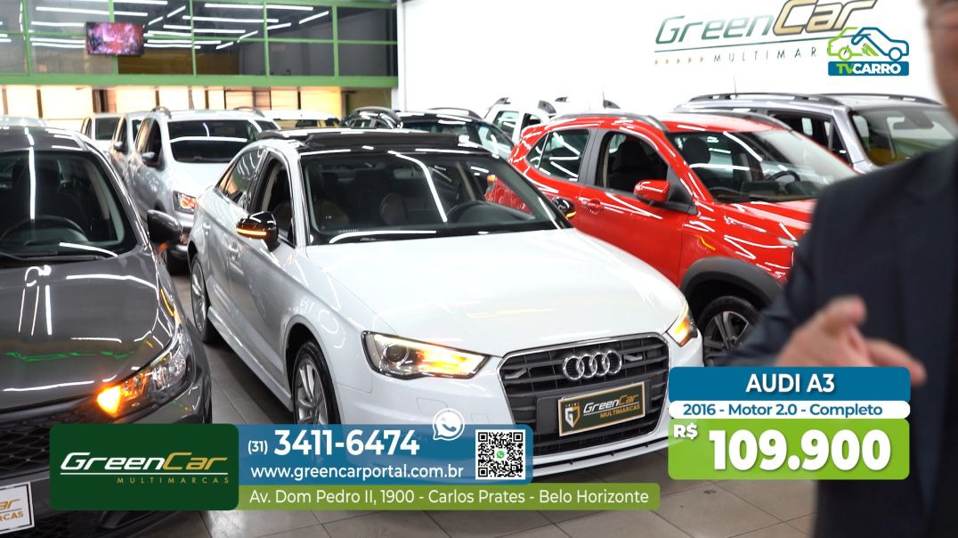 GREENCAR  - AUDI A3 2016 COMPLETO