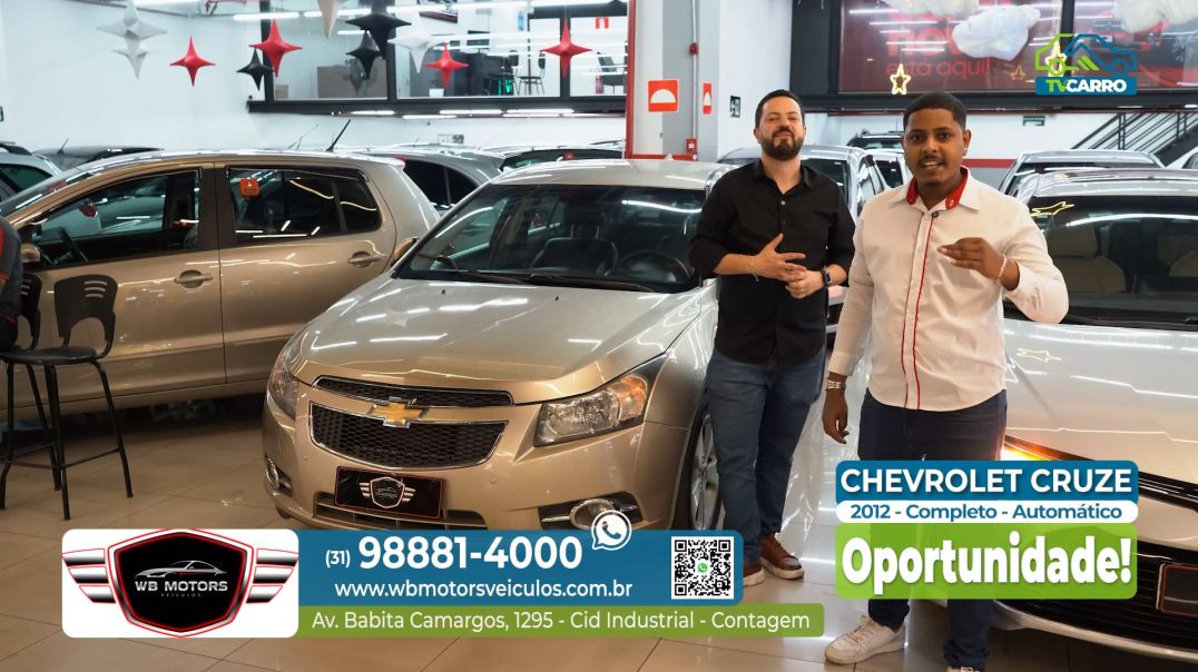 WB MOTORS - CHEVROLET CRUZE 2012 COMPLETO