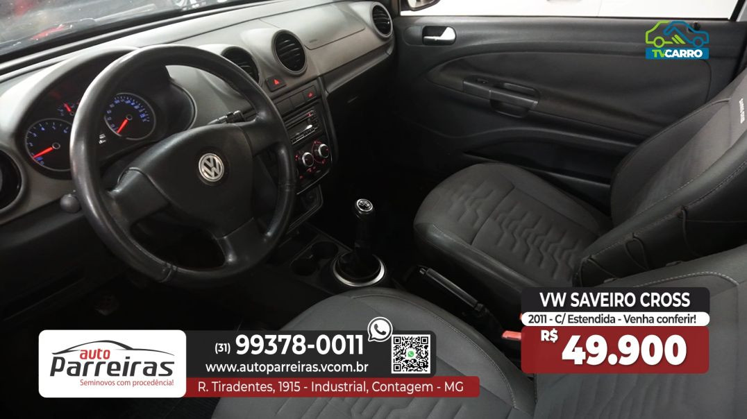 AUTO PARREIRAS - VOLKSWAGEN SAVEIRO CROSS 2011