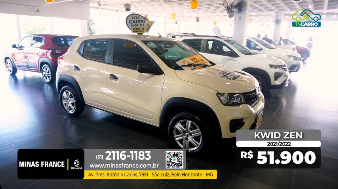 RENAULT MINAS FRANCE SEMINOVOS -Renault Kwid Zen