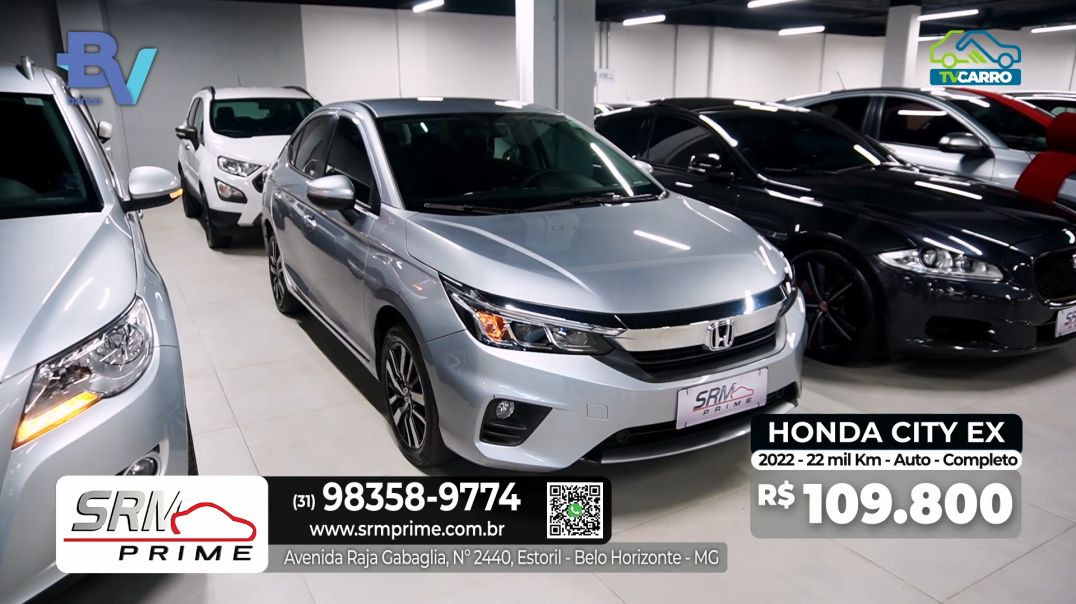 SRM VEÍCULOS PRIME - Honda City EX 2022 Completo