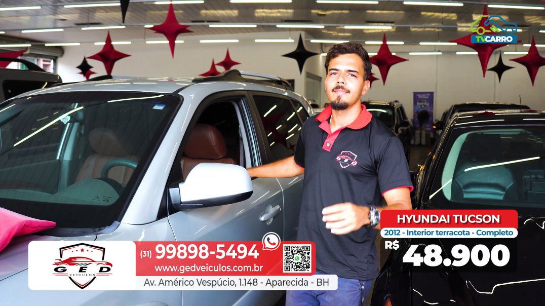 ⁣GED VEÍCULOS - HYUNDAI TUCSON 2012 COMPLETO