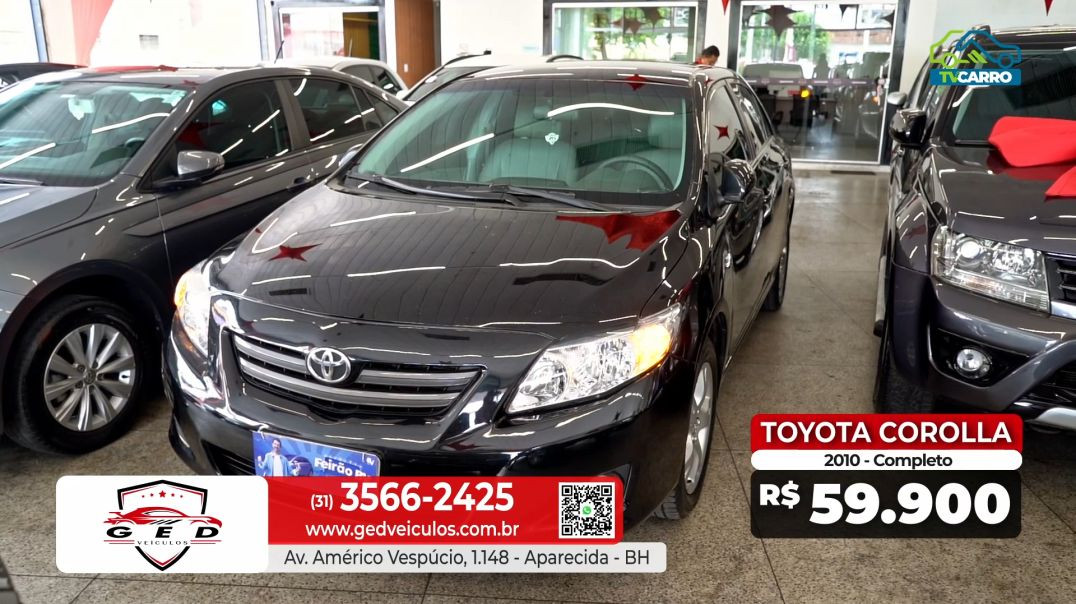 GED VEÍCULOS - Toyota Corolla 2010 Completo