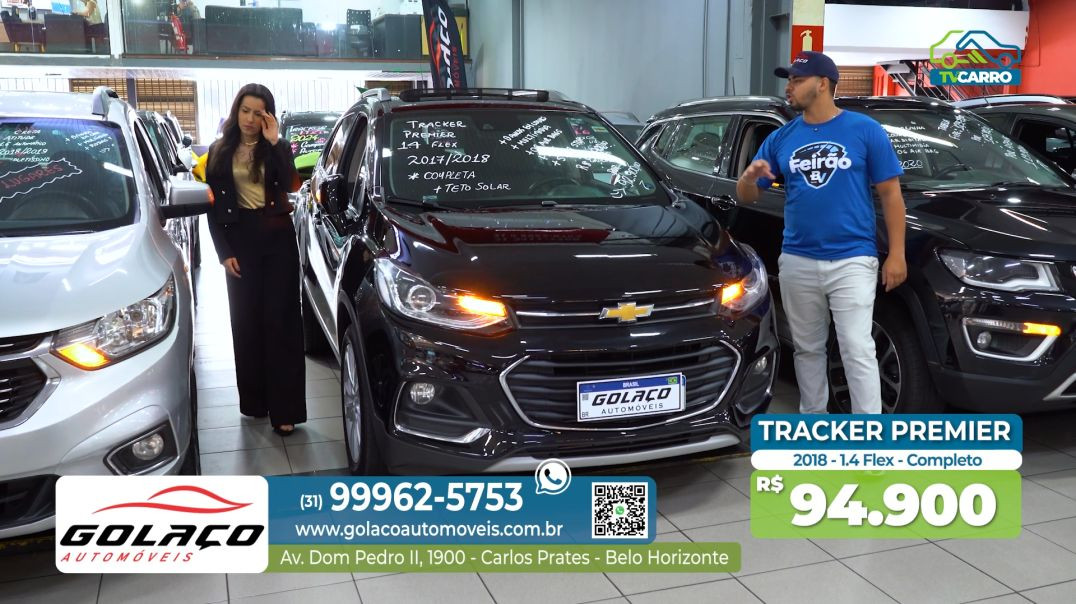 ⁣GOLAÇO ATUMÓVEIS - Chevrolet Tracker Premier 2018 Completo