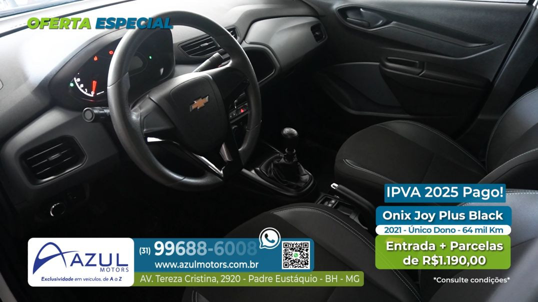 AZUL MOTORS - Chevrolet Onix Joy Plus 2021