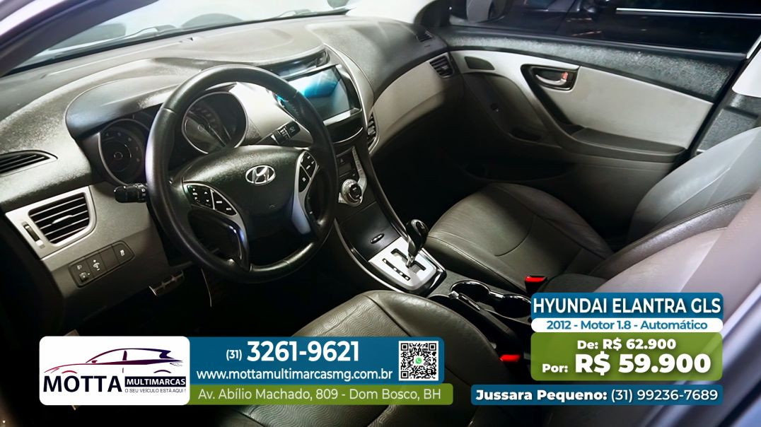 ⁣MOTTA MULTIMARCAS  - HYUNDAI ELANTRA GLS 2012