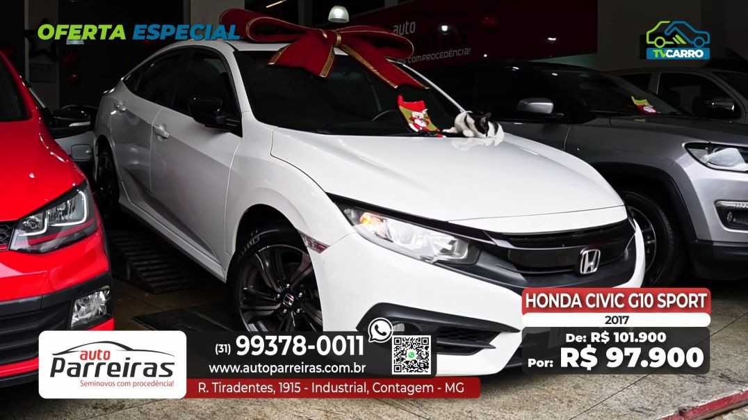 AUTO PARREIRAS - Honda Civic G10 Sport 2017