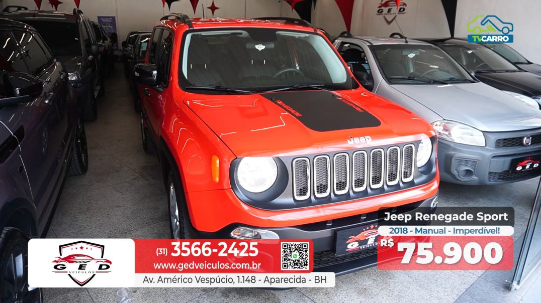 GED VEICULOS - Jeep Renegade Sport 2018