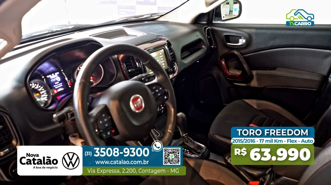 ⁣NOVA CATALÃO SEMINOVOS - FIAT TORO FREEDOM 2015/2016