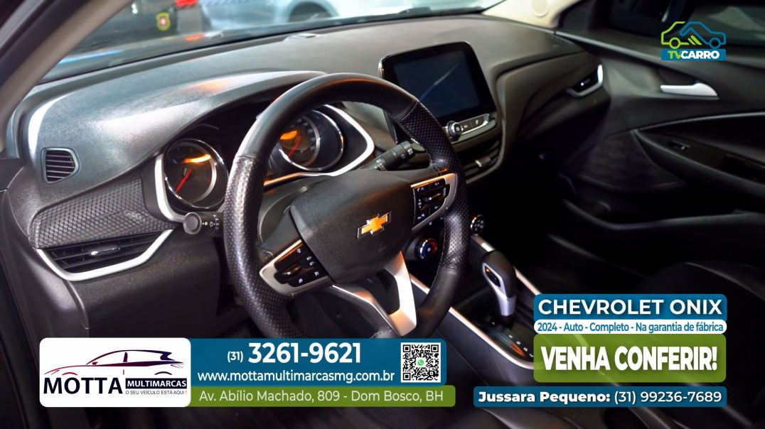 ⁣MOTTA MULTIMARCAS - CHEVROLET ONIX 2024 COMPLETO