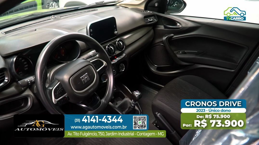 AG AUTOMÓVEIS - FIAT CRONOS DRIVE 2023