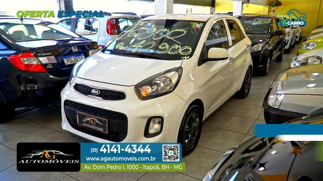 ⁣AG AUTOMÓVEIS - KIA PICANTO 2016