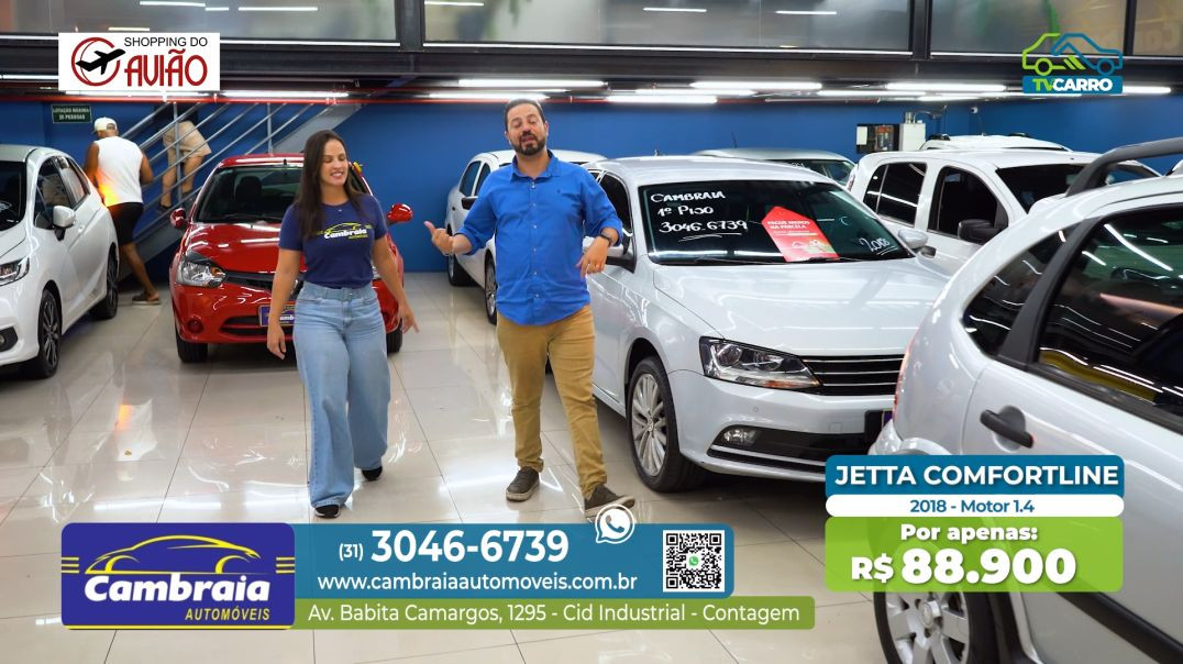 CAMBRAIA AUTOMÓVEIS -  VOLKSWAGEN JETTA COMFOTLINE 2018