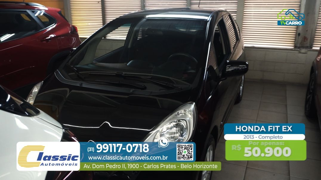 ⁣CLASSIC_AUTOMOVEIS - Honda Fit EX 2013 Completo