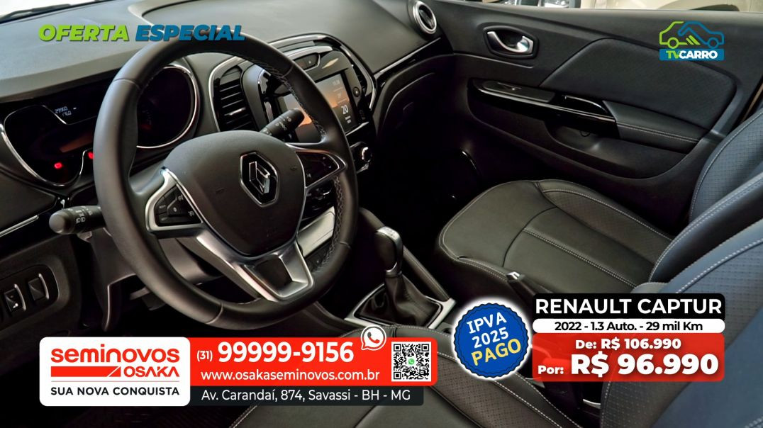 OSAKA SEMINOVOS - RENAULT CAPTUR 2022