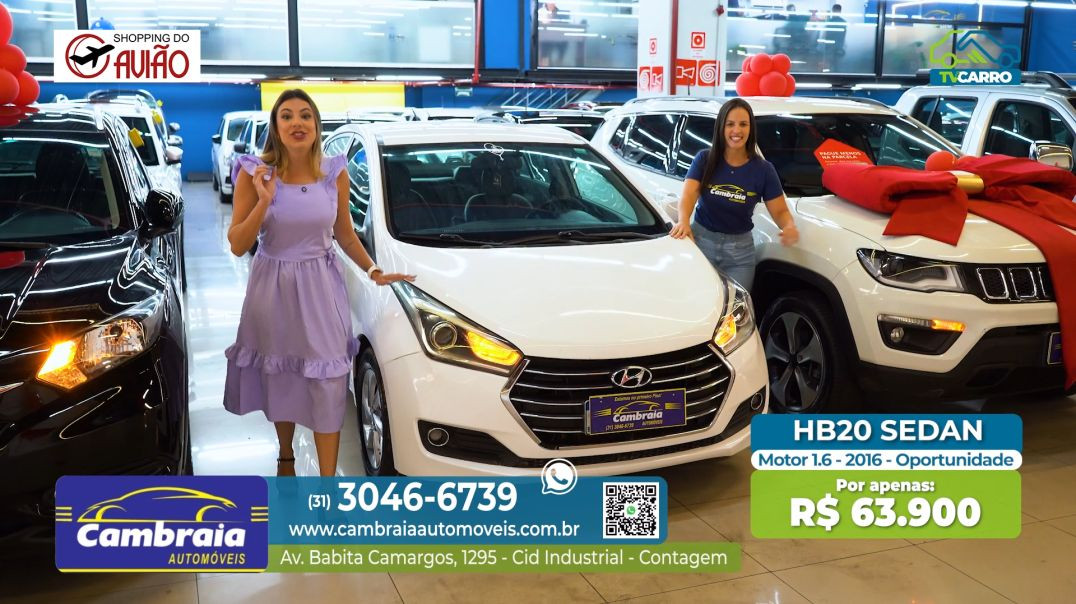 CAMBRAIA AUTOMÓVEIS - HYUNDAI HB 20  2016