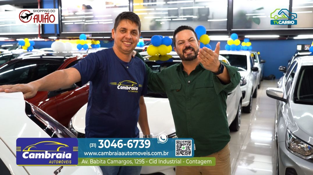 ⁣CAMBRAIA AUTOMÓVEIS  -  CHEVROLET ONIX LT COMPLETO