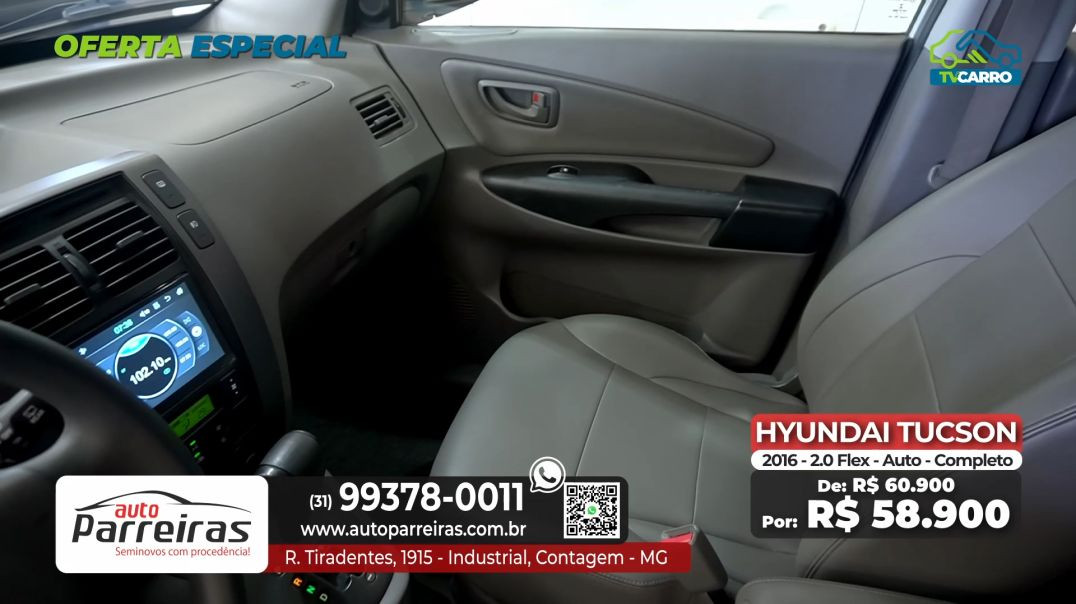 AUTO PARREIRAS - HYUNDAI TUCSON 2016 COMPLETO