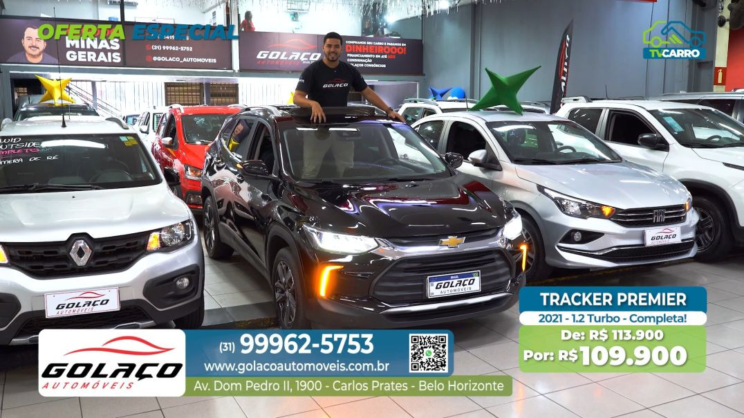 GOLAÇO -CHEVROLET TRACKER PREMIER 2021 COMPLETO