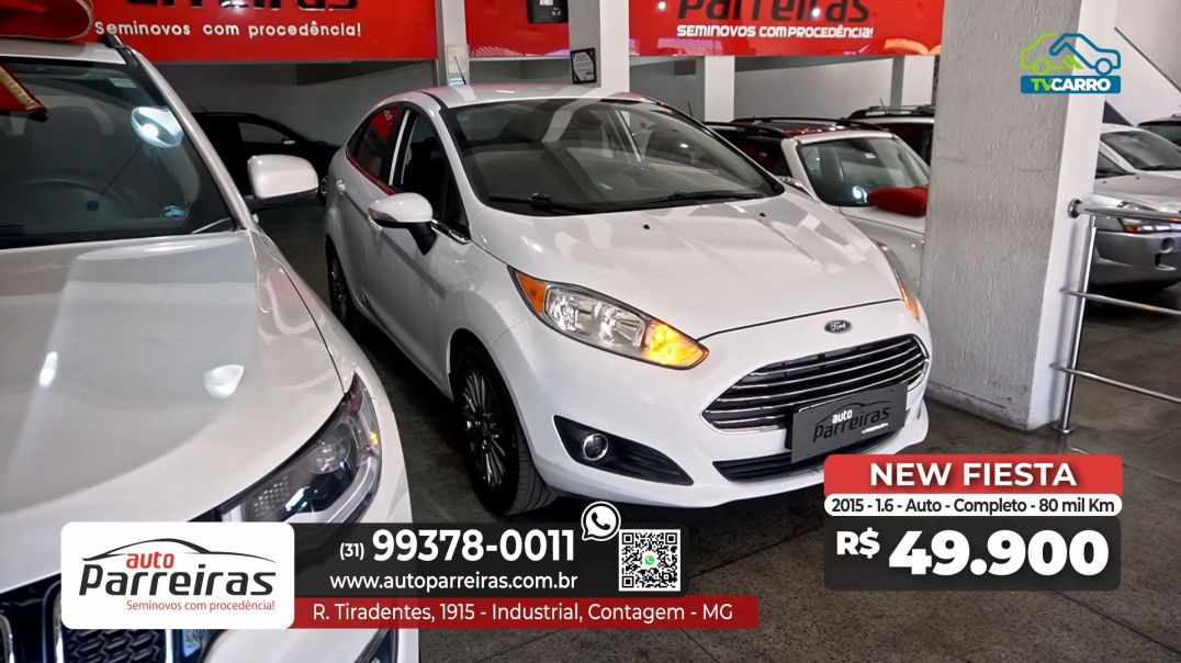 ⁣AUTO PARREIRAS - Ford New Fiesta 2015 Completo