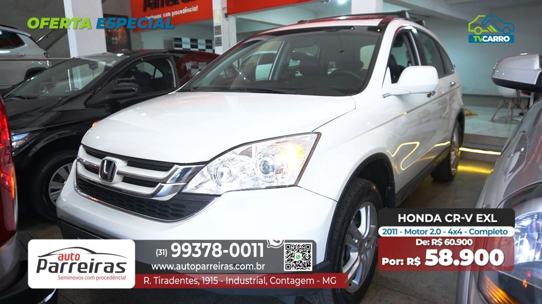 ⁣AUTO PARREIRAS - HONDA CRV EXL 2011