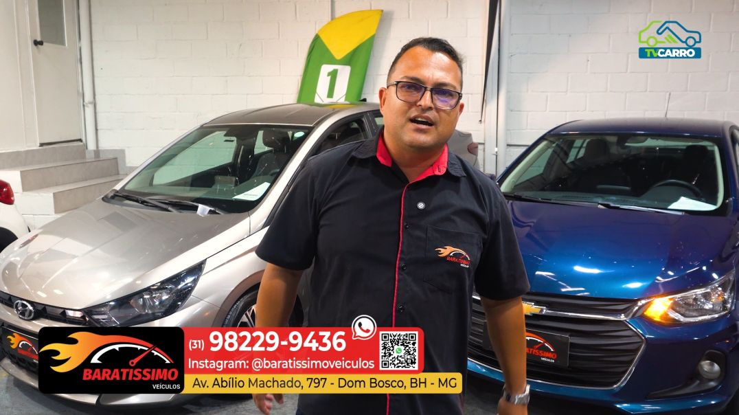 ⁣BARATISSIMO VEÍCULOS -  CHEVROLET ONIX 2014 COMPLETO