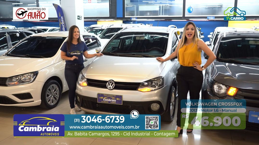 ⁣CAMBRAIA AUTOMOVEIS - Volkswagen CrossFox 2013