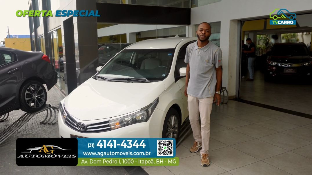 ⁣AG AUTOMOVEIS - Toyota Corolla XEi 2017