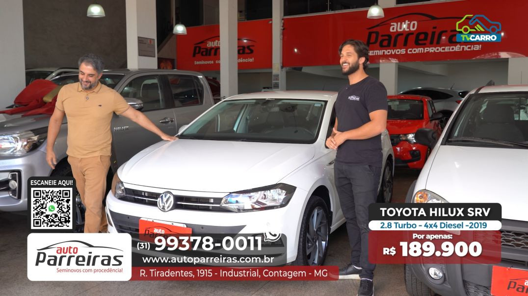 ⁣AUTO PARREIRAS -  Toyota Hilux SRV 2019