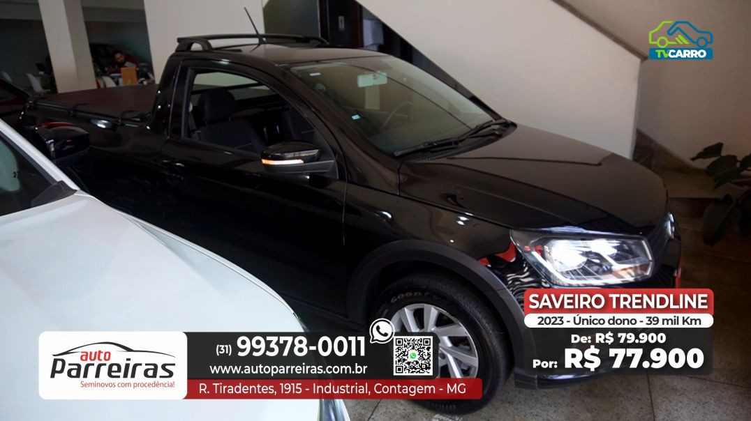 ⁣AUTO PARREIRAS -  Saveiro Trendline 2023