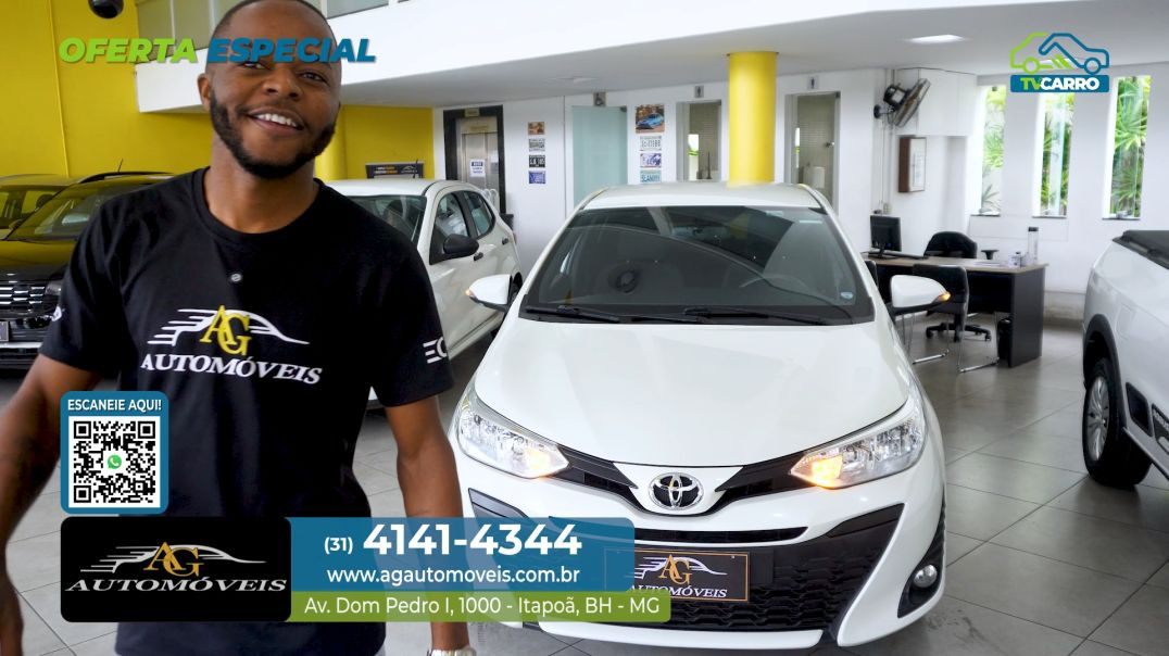⁣AG AUTOMÓVEIS - TOYOTA YARIS 2019