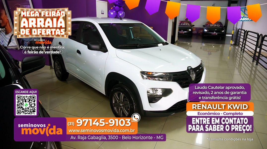 MOVIDA RAJA -  Renault Kwid Completo