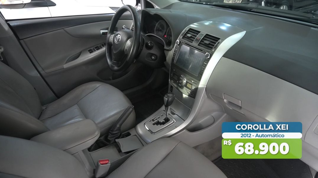⁣RAJA SEMINOVOS - TOYOTA COROLLA XEI 2012