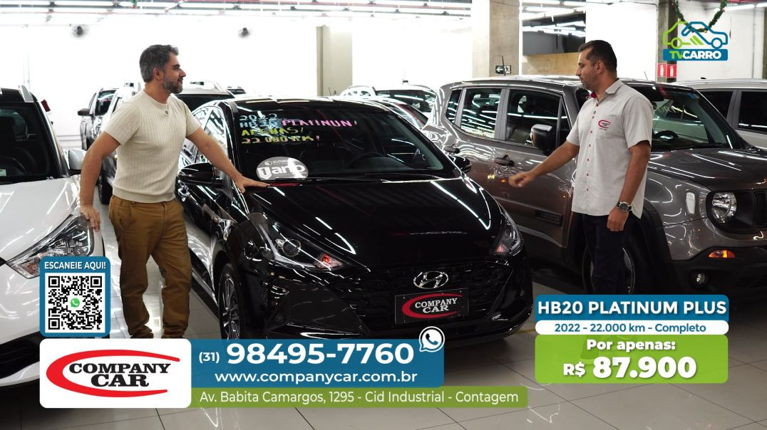 ⁣COMPANY CAR - Hyundai HB20 Platinum Plus 2022