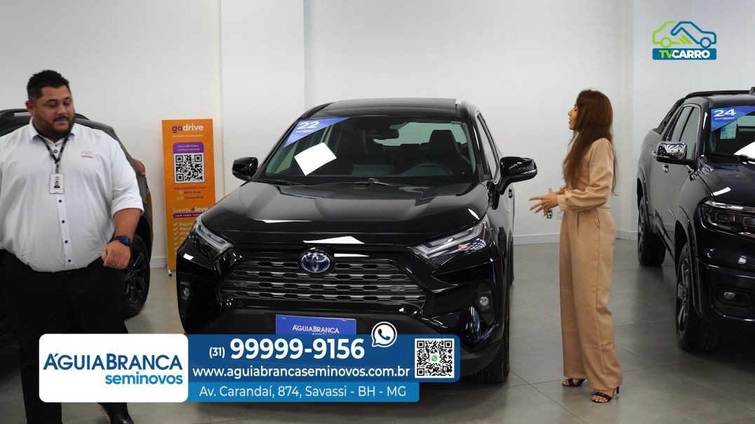 ⁣AGUIA BRANCA SEMINOVOS -  RAV4 SX-CONNECT 2022 COMPLETO