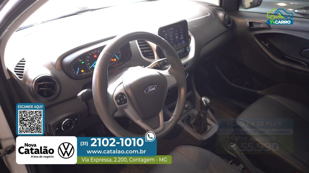 ⁣NOVA CATALÃO - FORD KA SE PLUS 2019/2020 COMPLETO