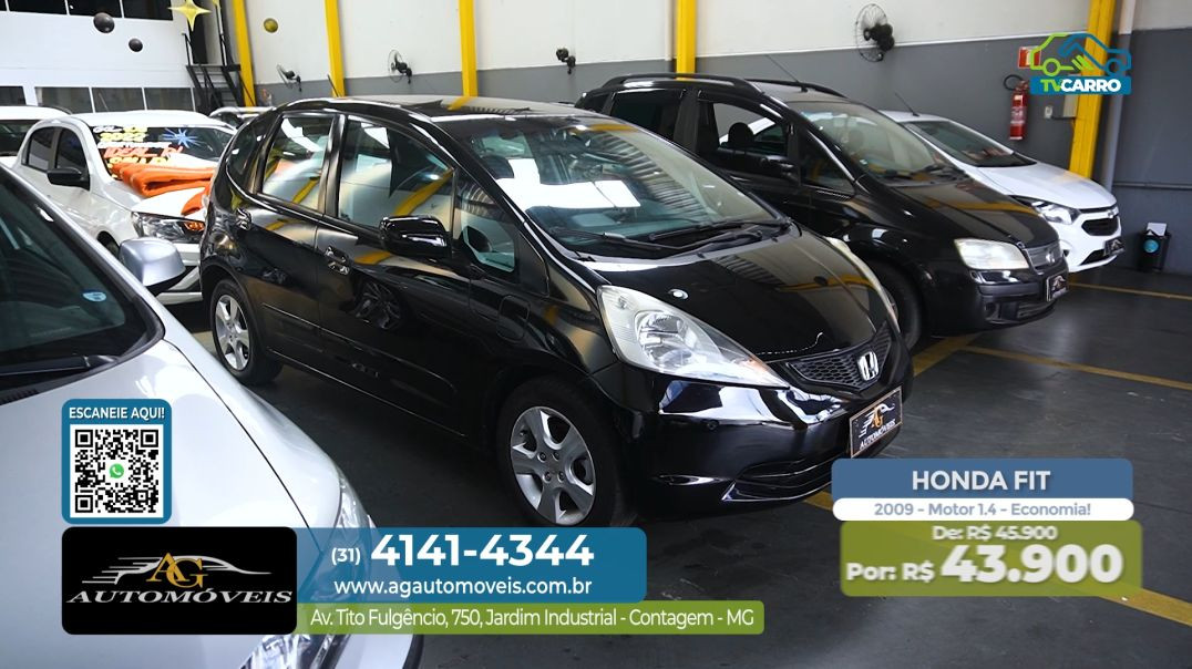⁣AG AUTOMÓVEIS - HONDA FIT 2009