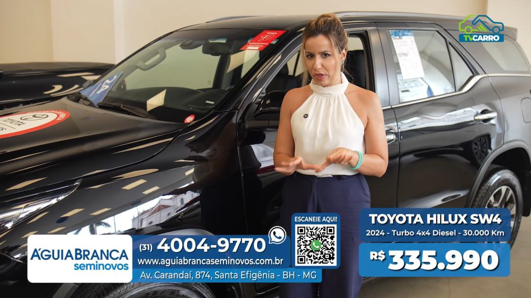 AGUIA BRANCA - TOYOTA HILUX SW4
