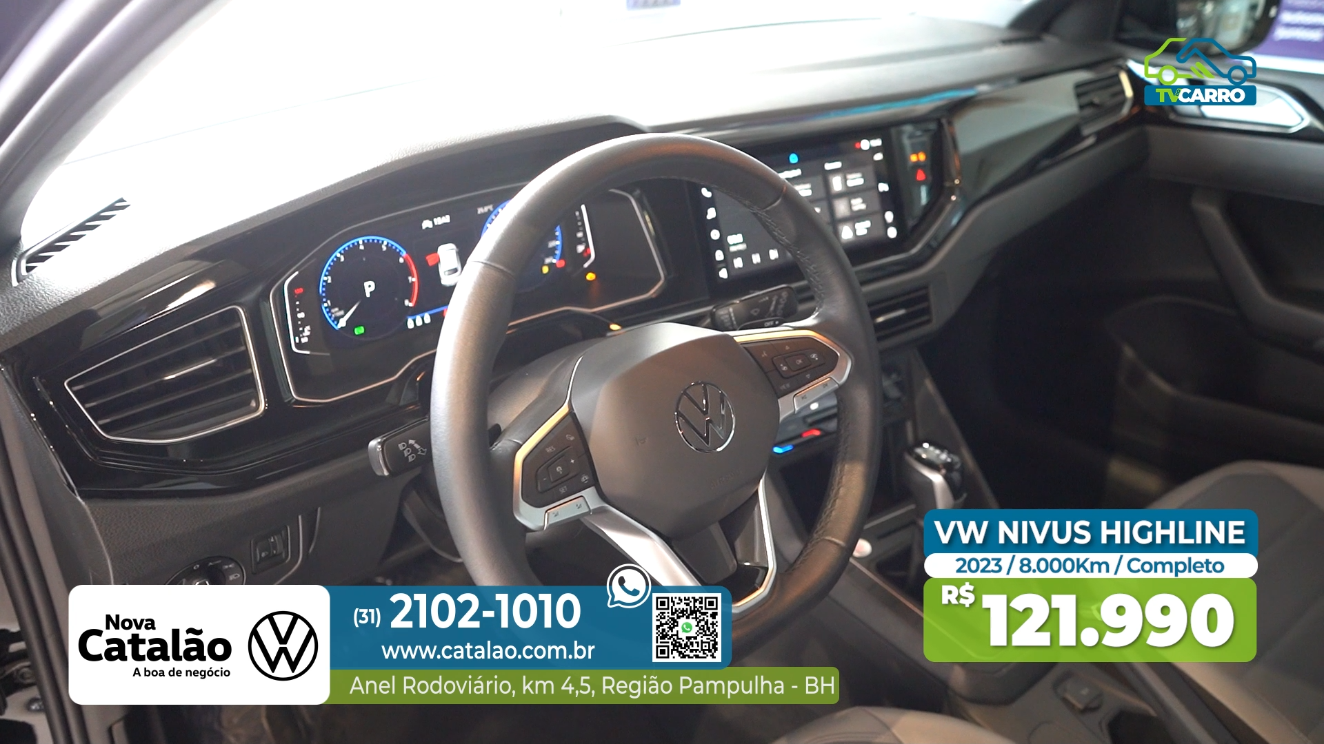 NOVA CATALÃO - VW NIVUS 2023 COMPLETO