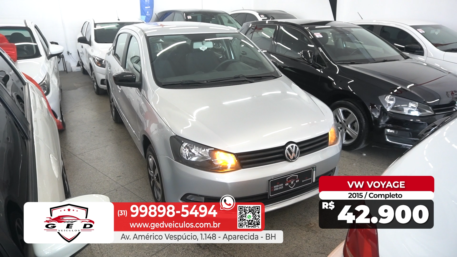 GED VEÍCULOS - VW VOYAGE 2015