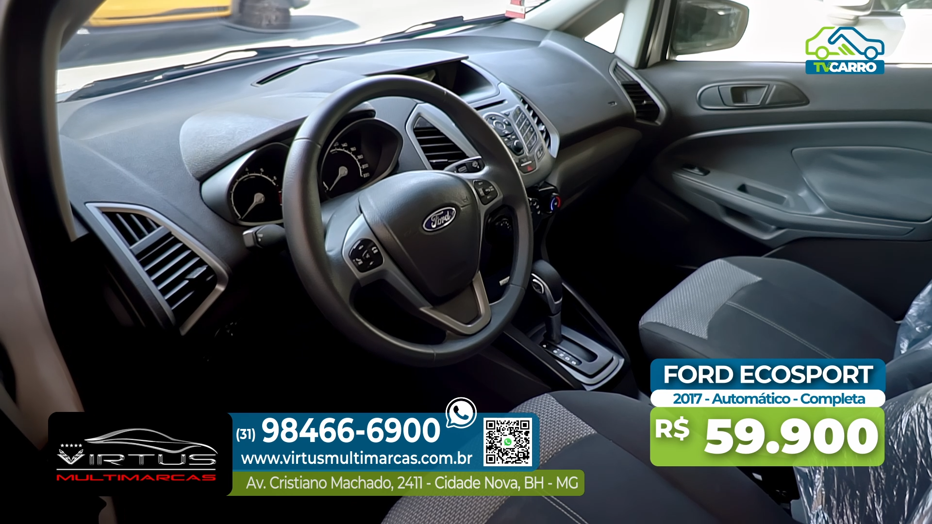 VIRTUS MULTIMARCAS - FORD ECOSPORT 2017 COMPLETO