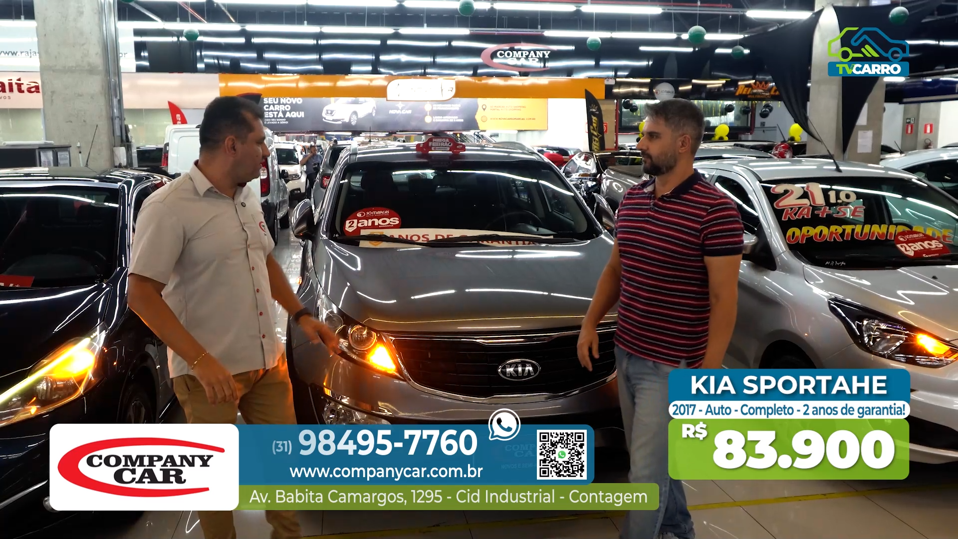 ⁣COMPANY CAR - KIA SPORTAGE 2017 COMPLETO