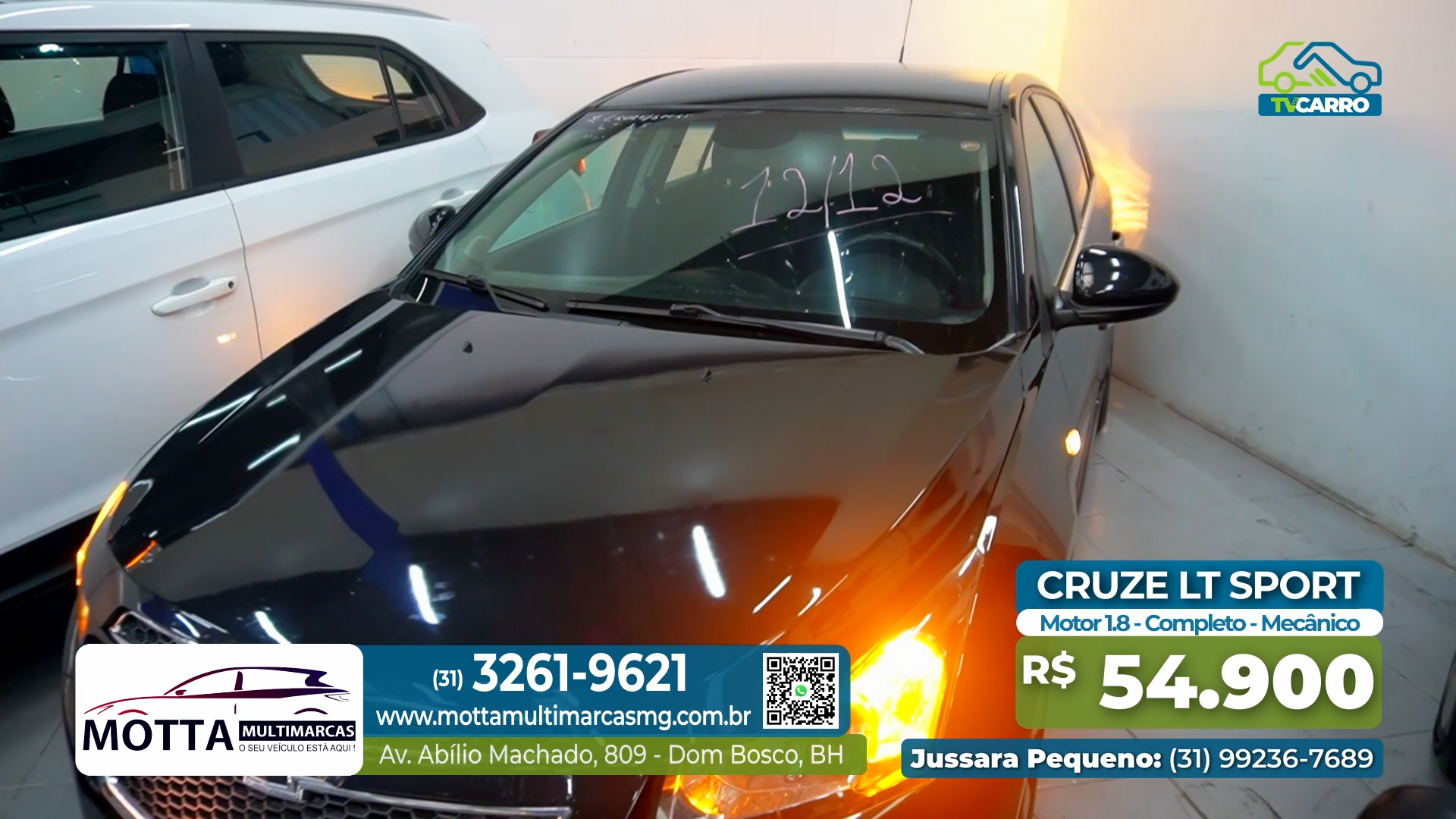 MOTTA MULTIMARCAS  - CRUZE LT SPORT COMPLETO