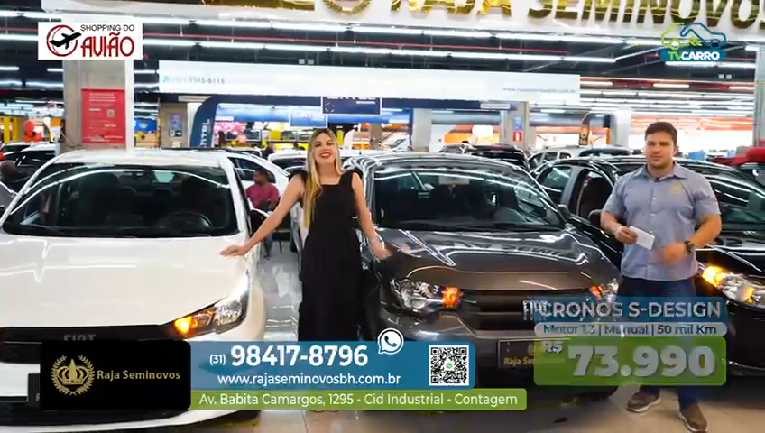 ⁣Raja Seminovos no Só Marcas Auto Shopping