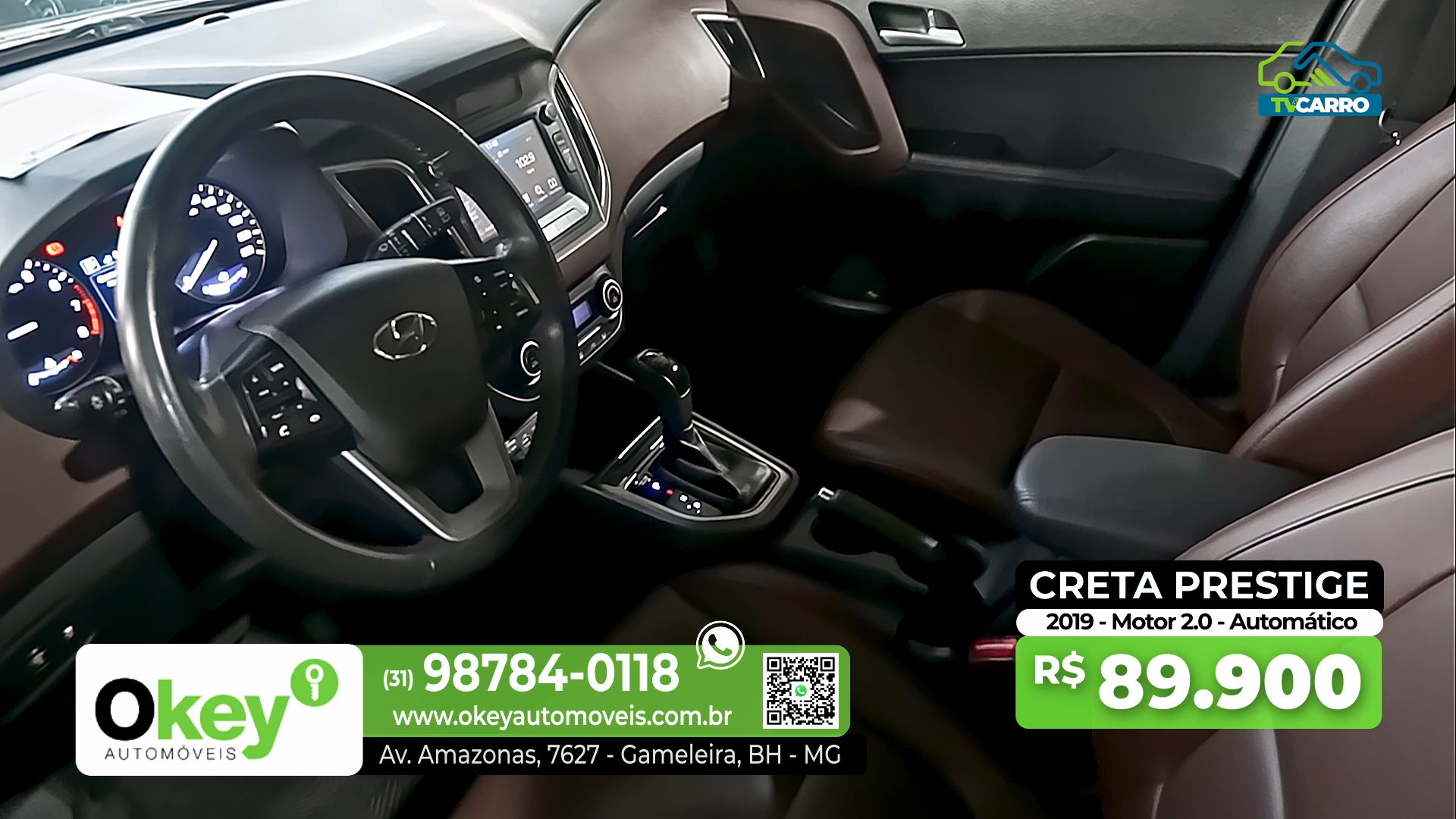 OKEY AUTOMÓVEIS - CRETA PRESTIGE 2019