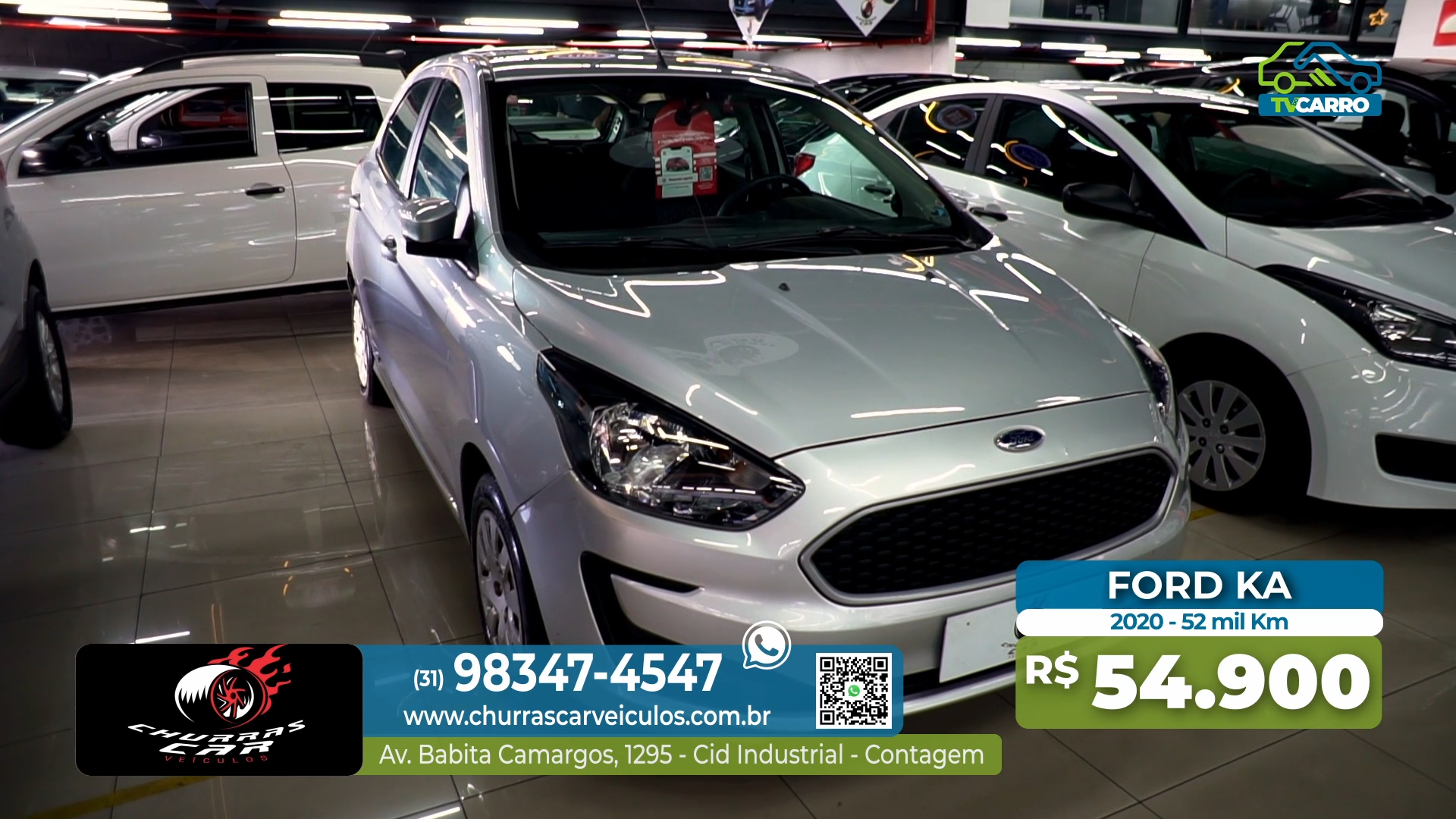 CHURRASCAR VEÍCULOS -FORD KA 2020