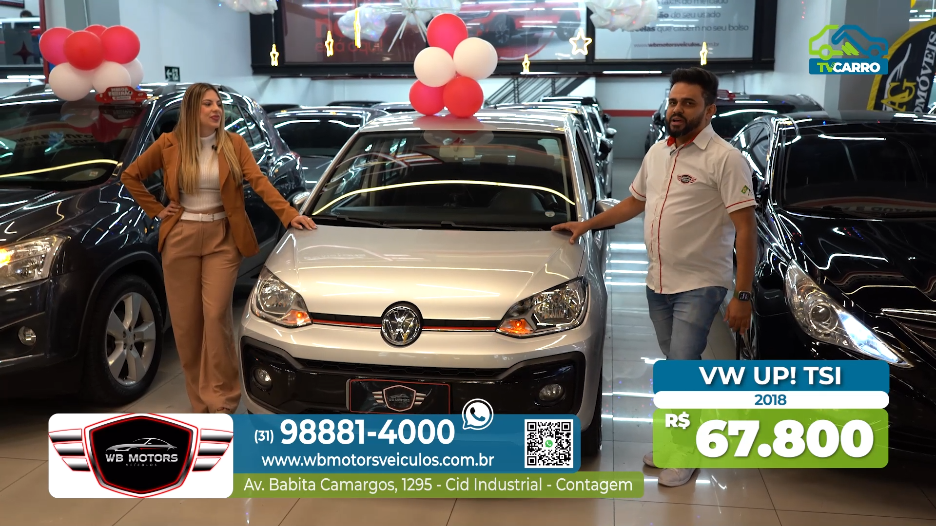 WB MOTORS VEÍCULOS - VW UP TSI 2018