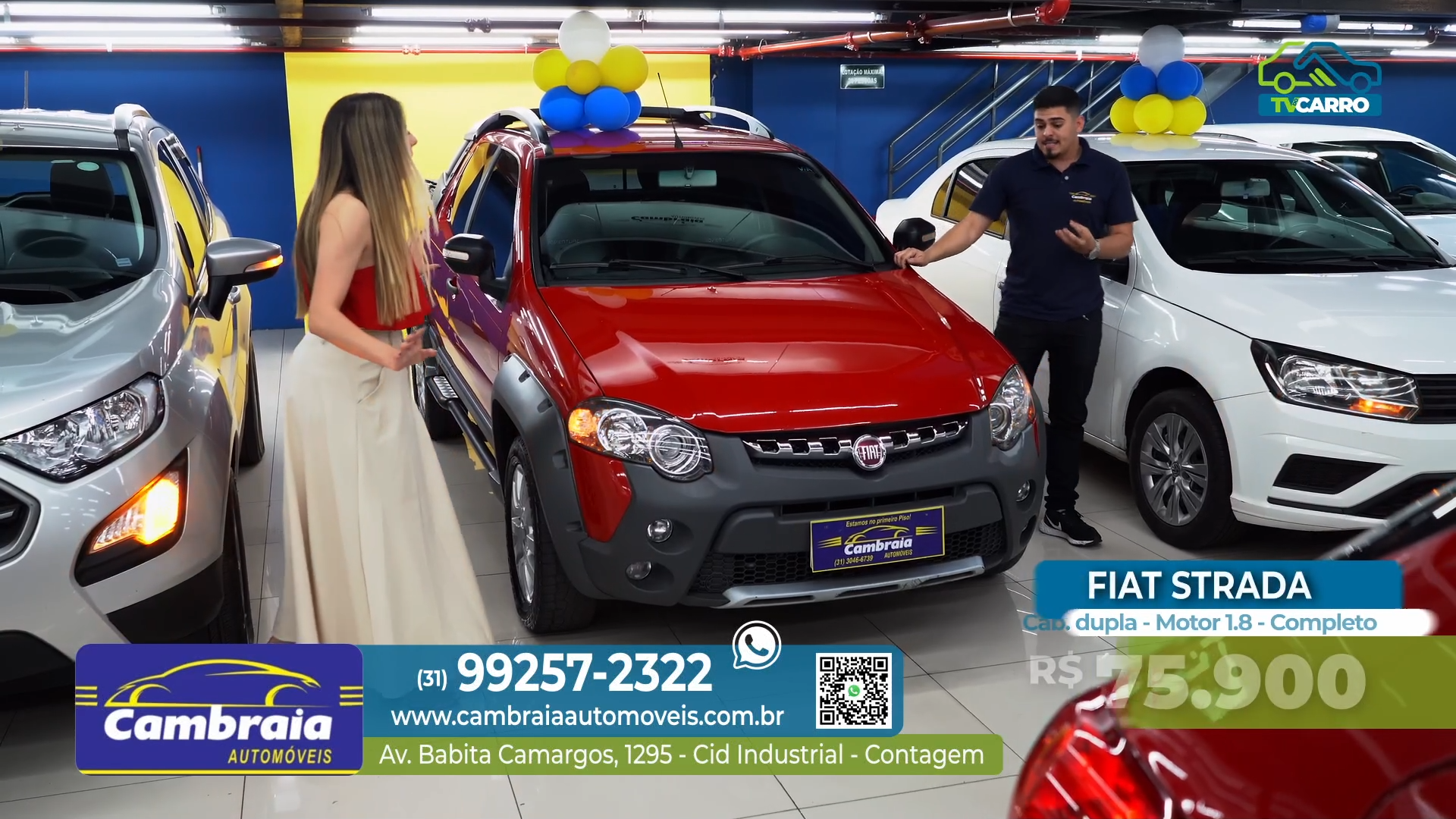 CAMBRAIA AUTOMÓVEIS - FIAT STRADA COMPLETO