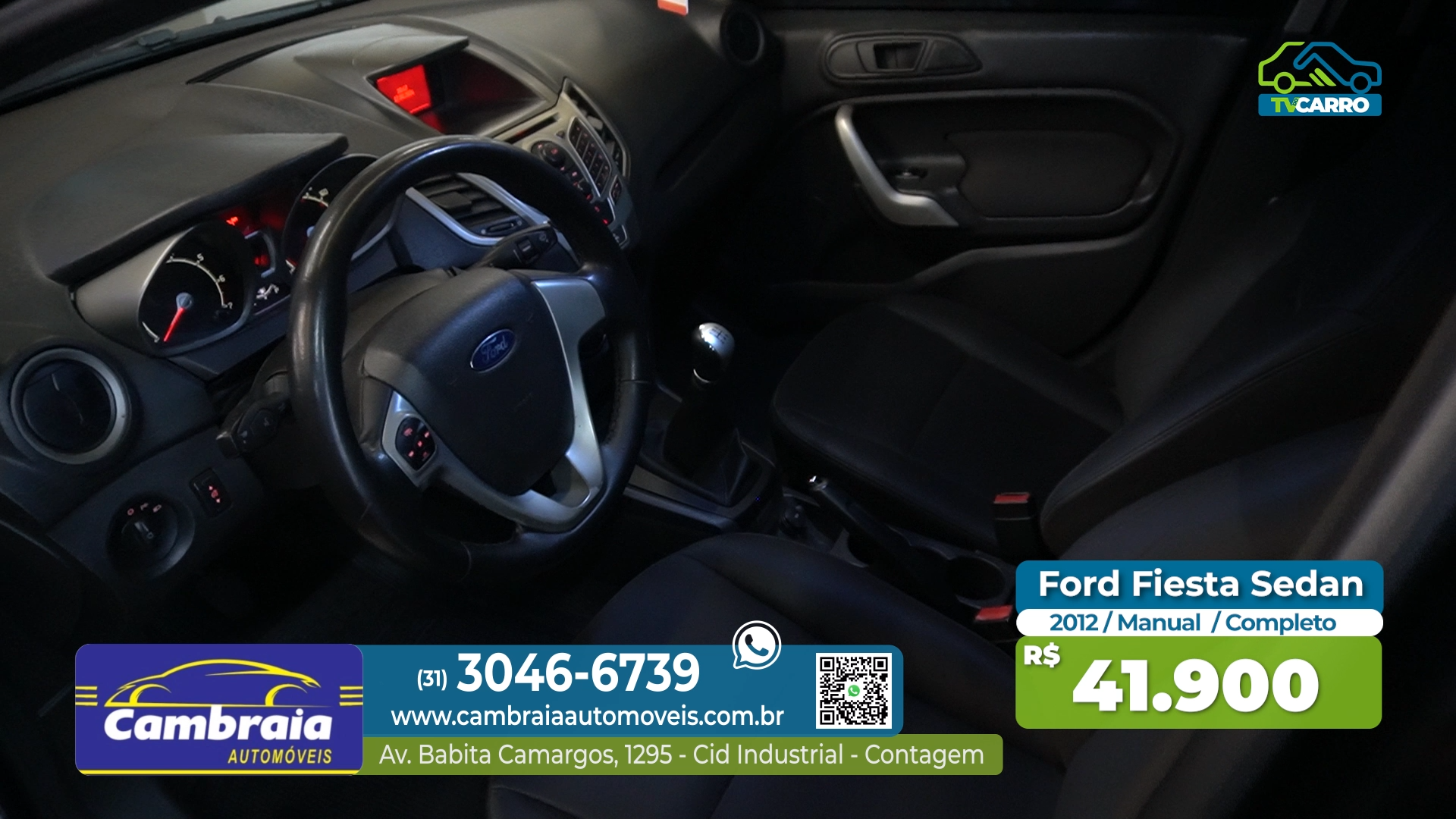 CAMBRAIA AUTOMÓVEIS - FORD FIESTA 2012